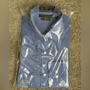 Men's Tommy Hilifiger Flex Essentials Wrinkle-Resistant Slim-Fit Dress Shirt